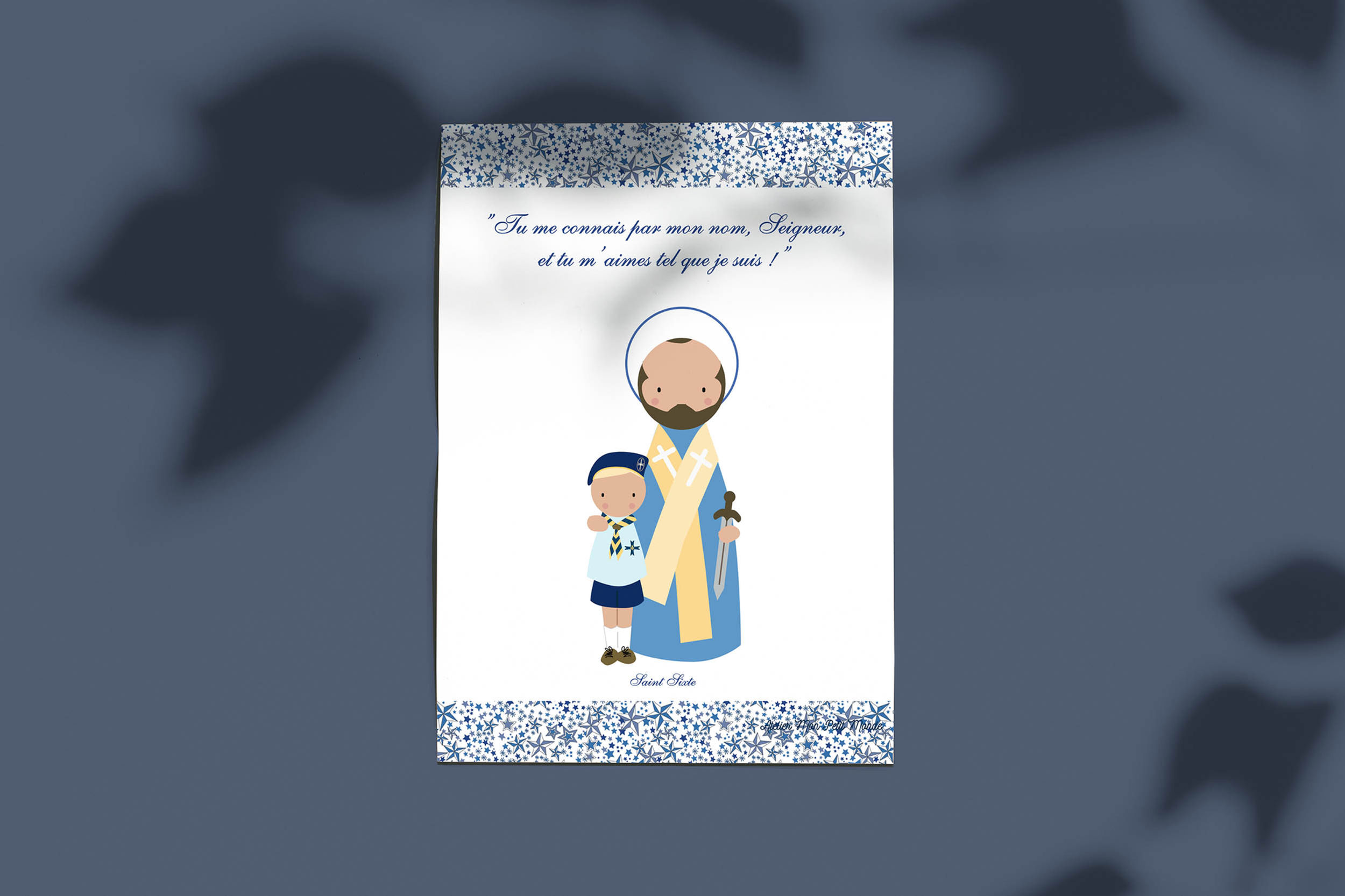 Affiche Scout et Saint Patron