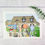 Miniature : illustrations de portraits de famille personnalisés avec arrière-plan