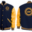 Thumbnail: Varsity Wool Leather Jacket UAW Wheel Local 375