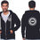 Thumbnail: UAW Wheel (Unisex) Zip-Up Hoodie Local 677