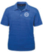 Thumbnail: AKWA 1380-TSJ Men's Tiger Stripe Polo Embroidered UAW Wheel