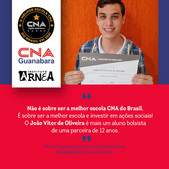 Nossos agradecimentos ao CNA Guanabara