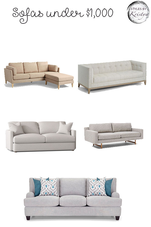 Sofas under 1,000!