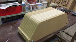 Matriz curvado de madera