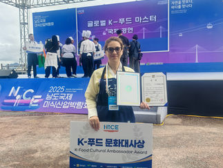 K-Food Cultural Ambassador for Romania,