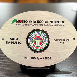 Targa Auto da Museo