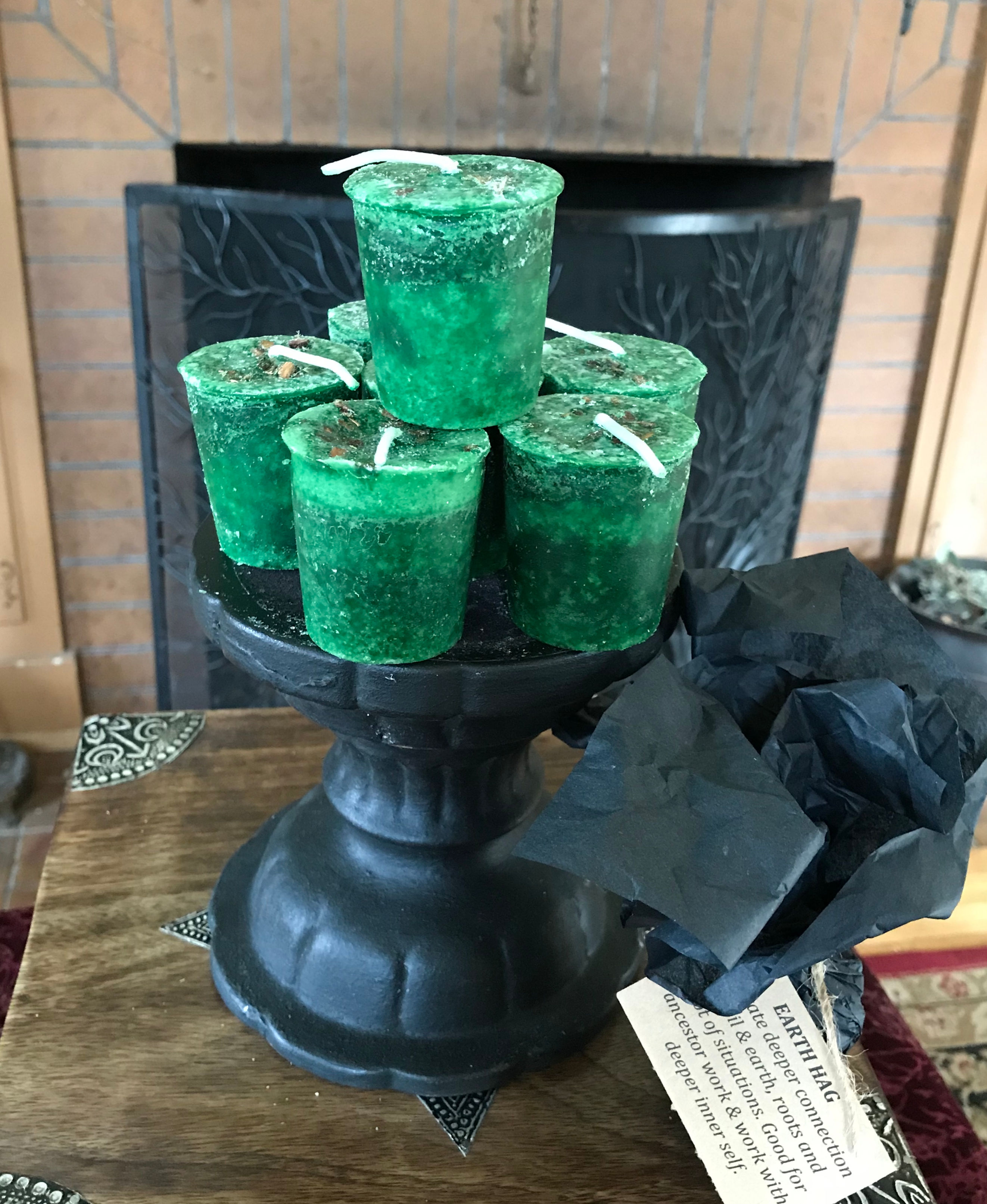 Earth Hag Votive Candle