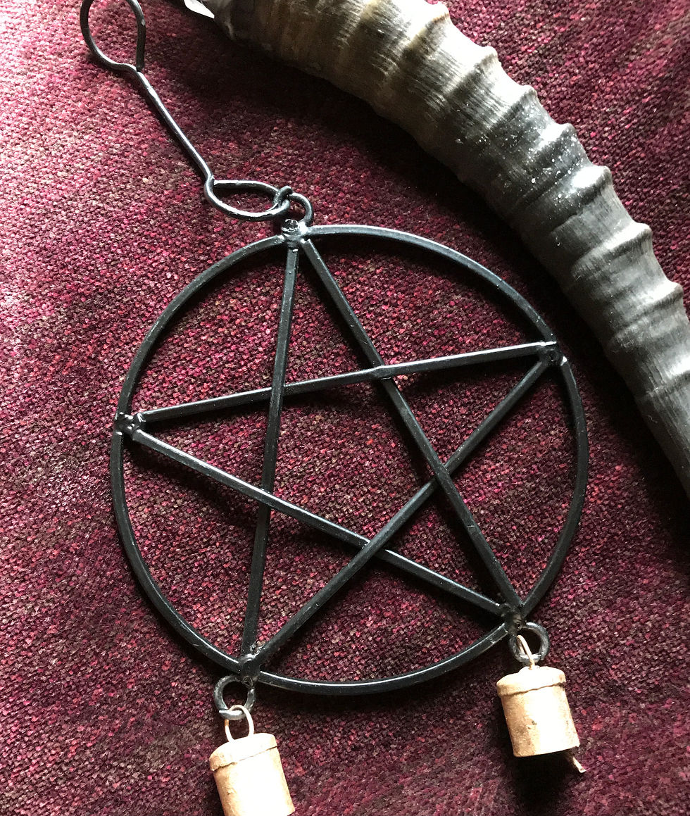 Pentagram Hanging Chime