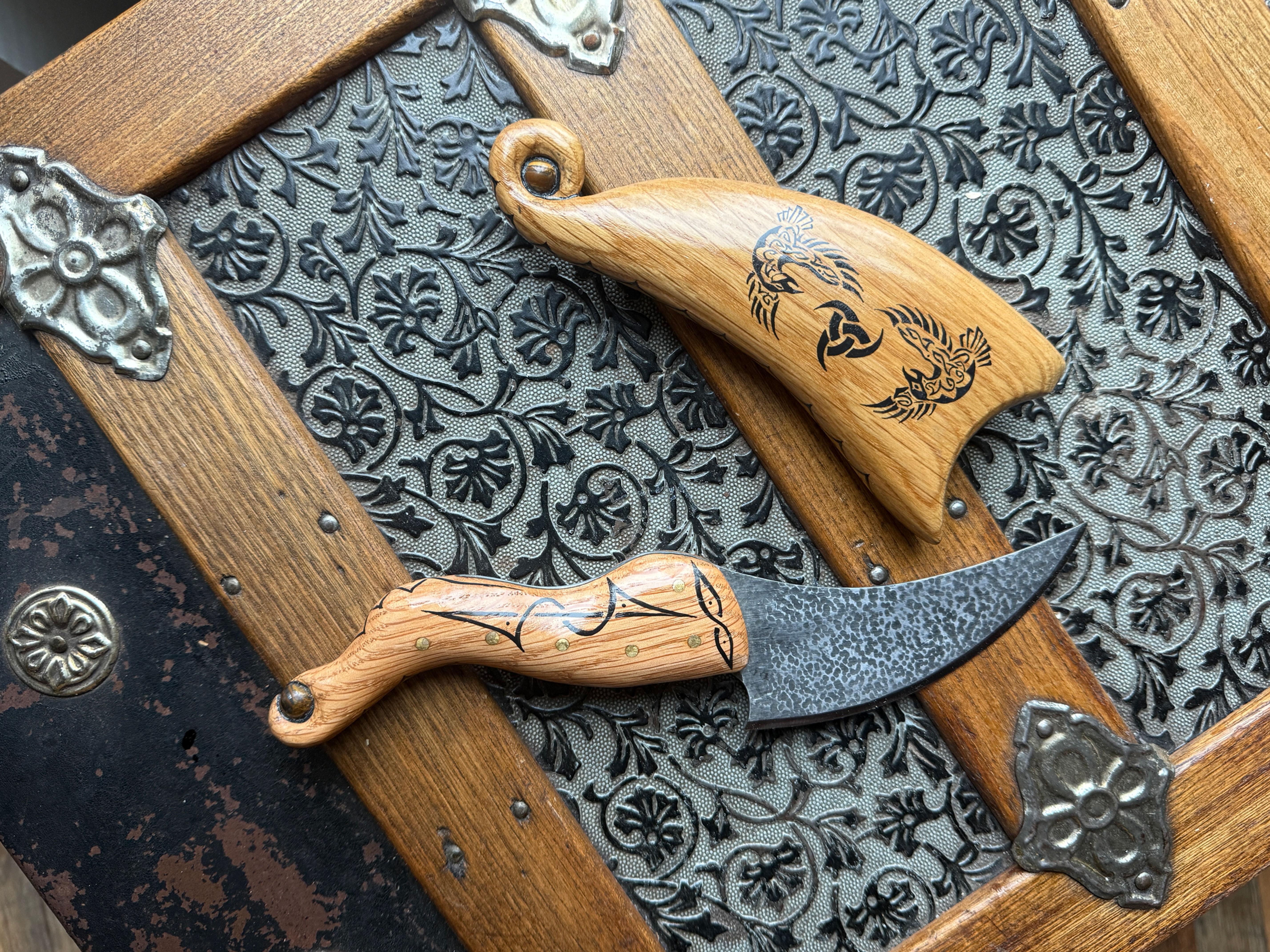 Beautiful Curved Athame ~crafted by James Black