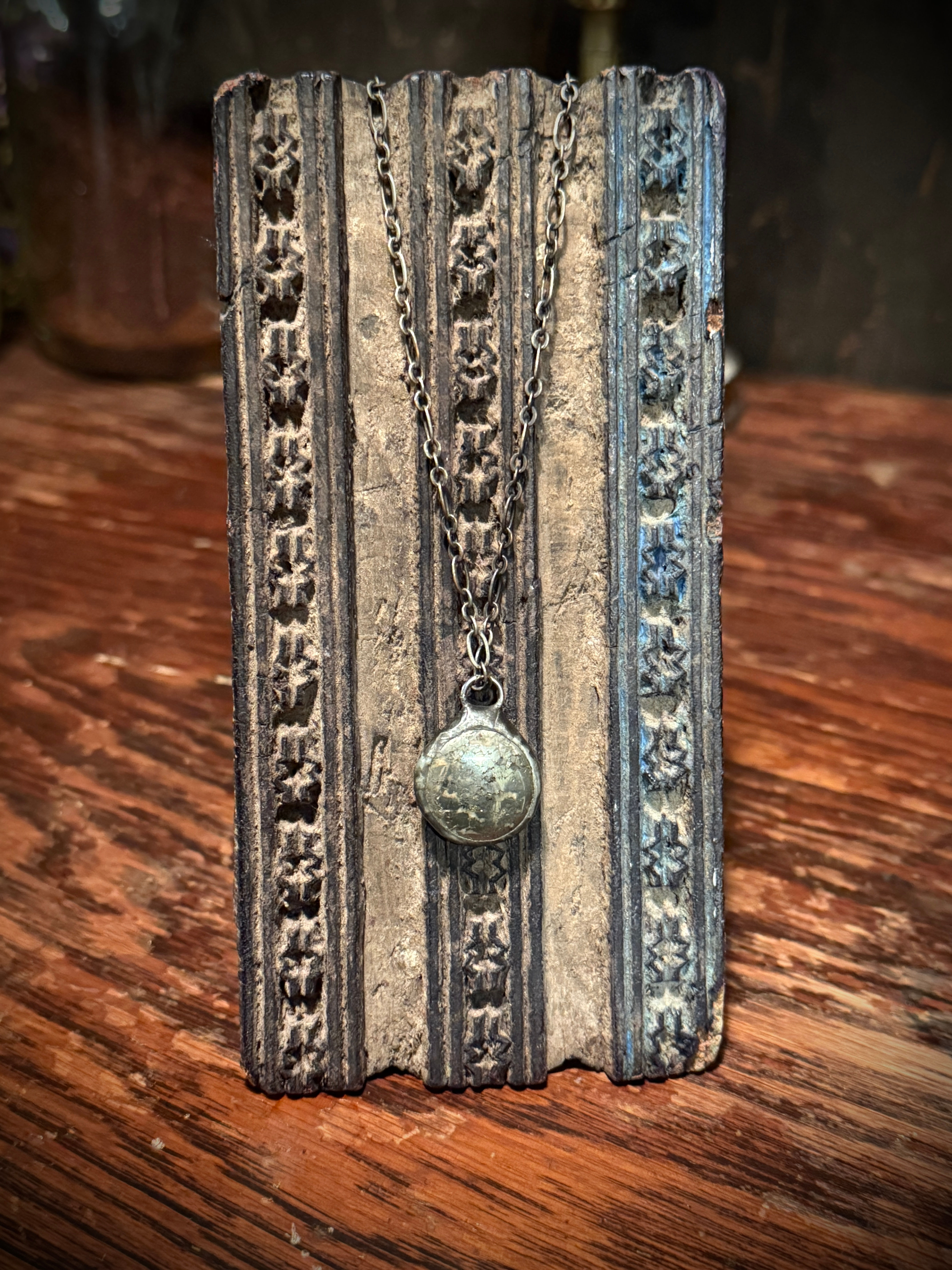 Pyrite Stone Necklace