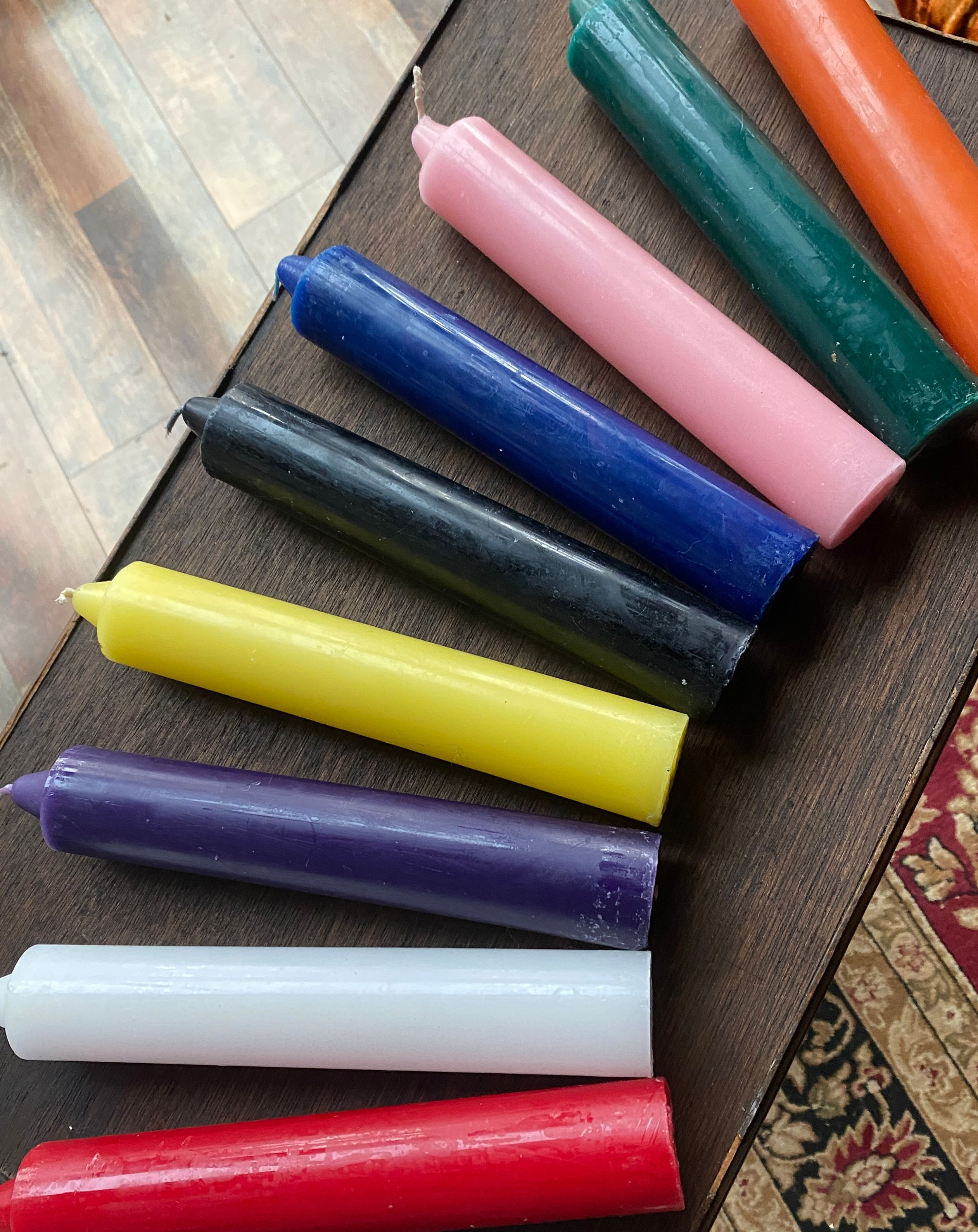 Unscented 9" candles (tealight size width)