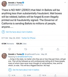Trump Threatens to Crackdown On Social Media Platforms After Twitter Hits Him With A Fact Check Labe