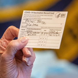 CDC Warns States About COVID Vaccination Card Fraud
