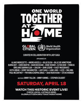 Lady Gaga Announces Global Relief Special
