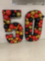 Balloon Mosaics - 5ft. Numbers