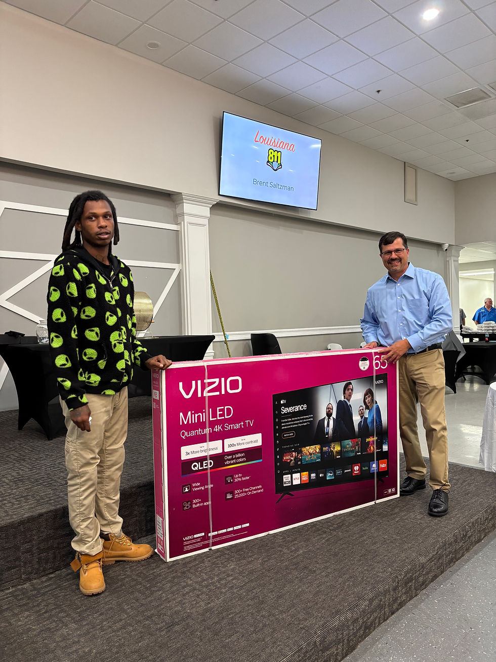 Winner of the 65" Vizio TV