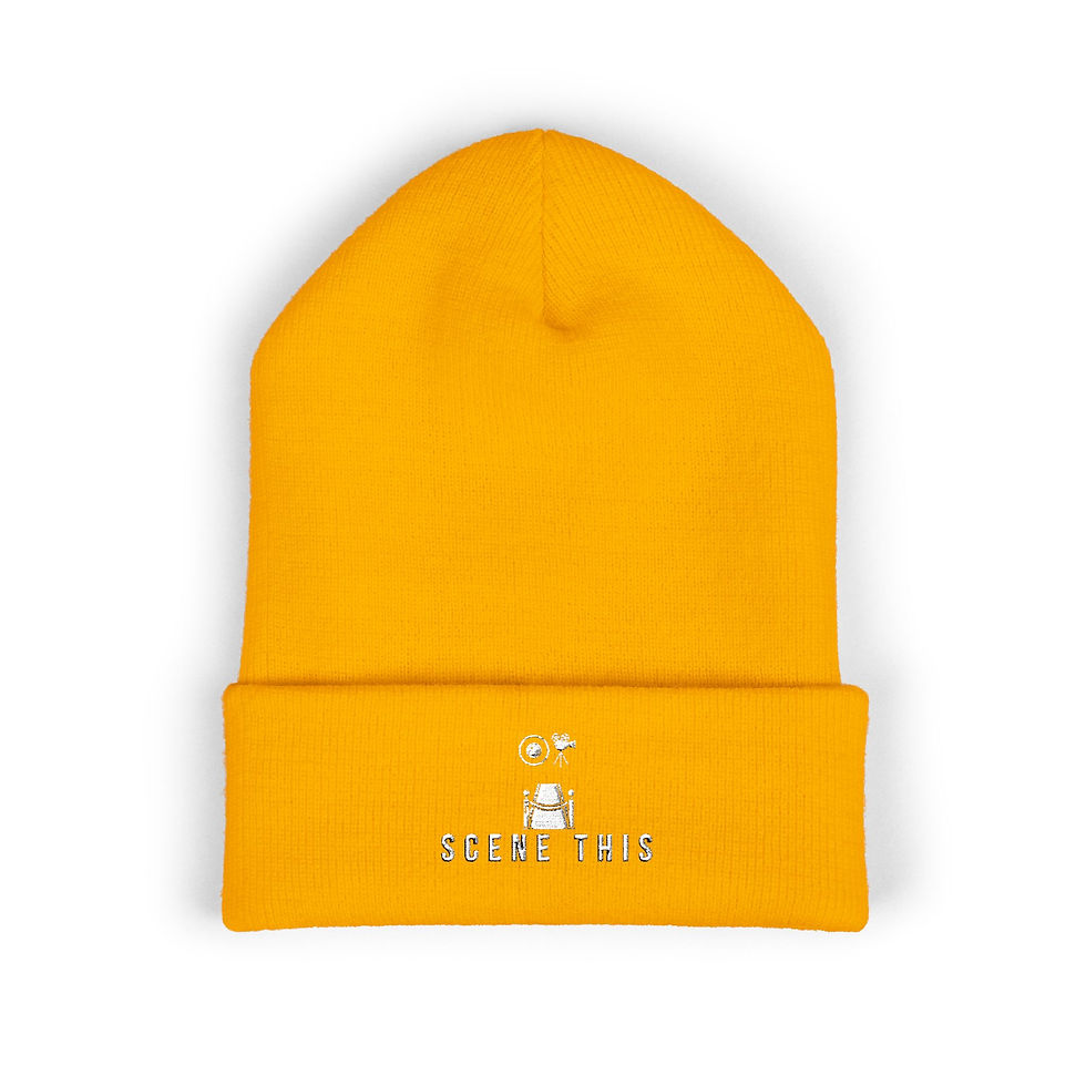 Thumbnail: Scene This Cuffed Beanie  | Perfect Gift for Winter, Beanie Lovers, Movie Lovers
