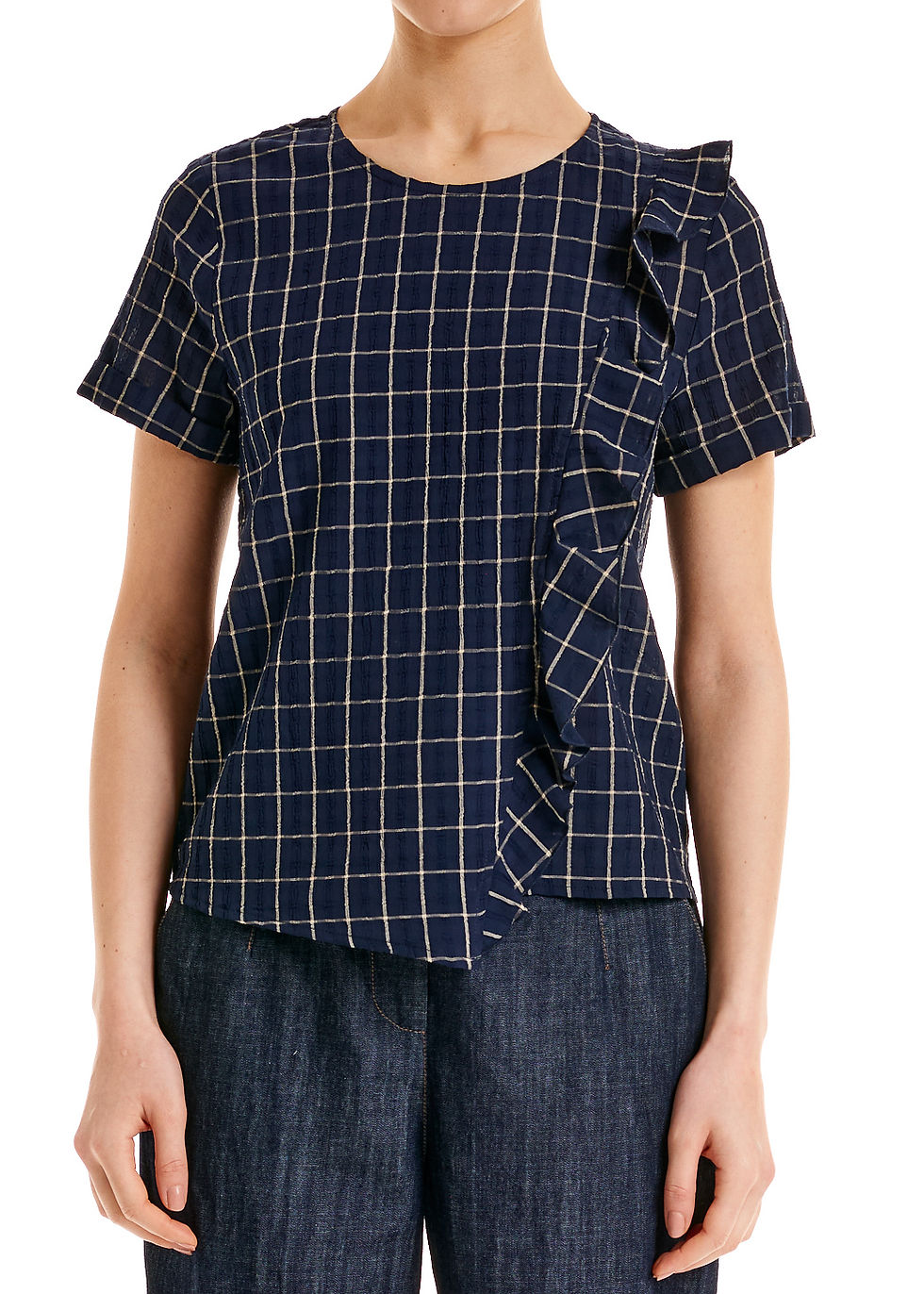 Miniatura: BLUSA CON ROUCHE