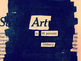 Black-out poetry challenge