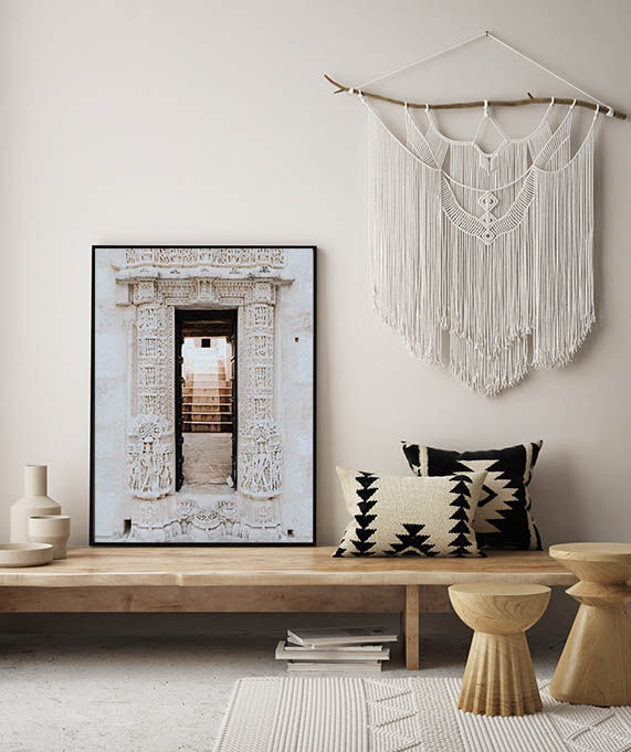 Thumbnail: Ornate Carved Temple Doorway - Door Fine Art Photograph