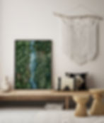 Wild Swimming through the Jungle Dreamy Art Print by Illustrator This Wild Soul