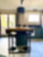ilot table cuisine projet Bolivar rev design d'espace nantes