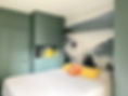 chambre et dressing sur-mesure du projet Bolivar rev design d'espace nantes