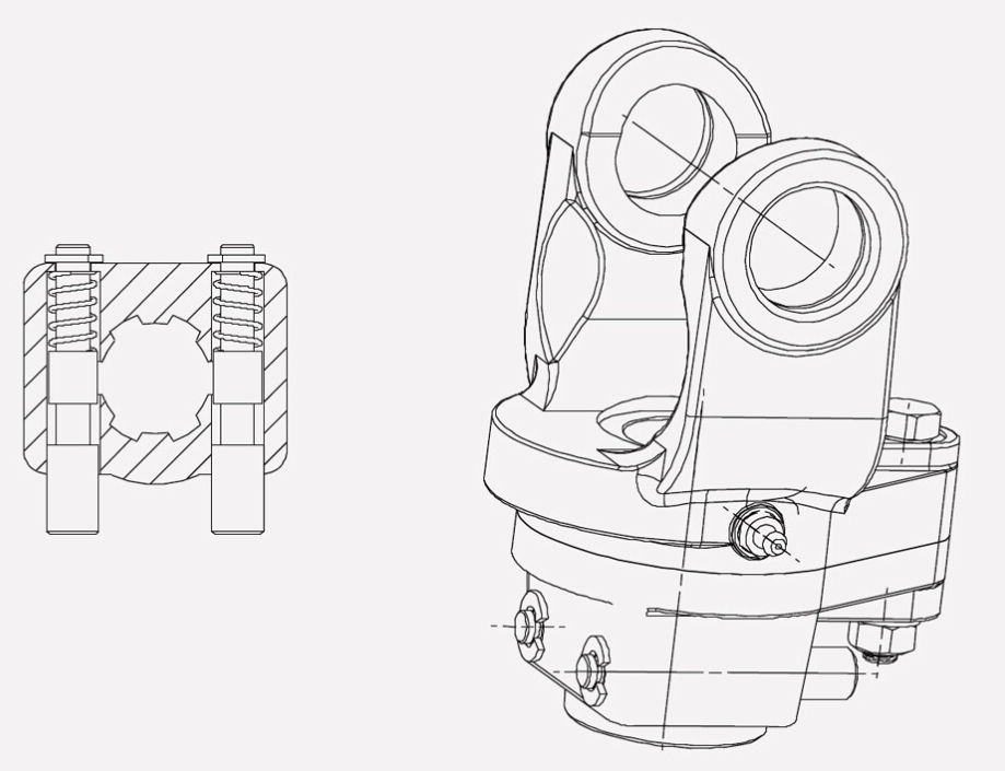 Miniature : Yoke shear bolt S10