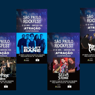 São Paulo Rockfest  dom. 27 de abril