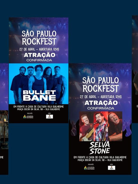 São Paulo Rockfest  dom. 27 de abril