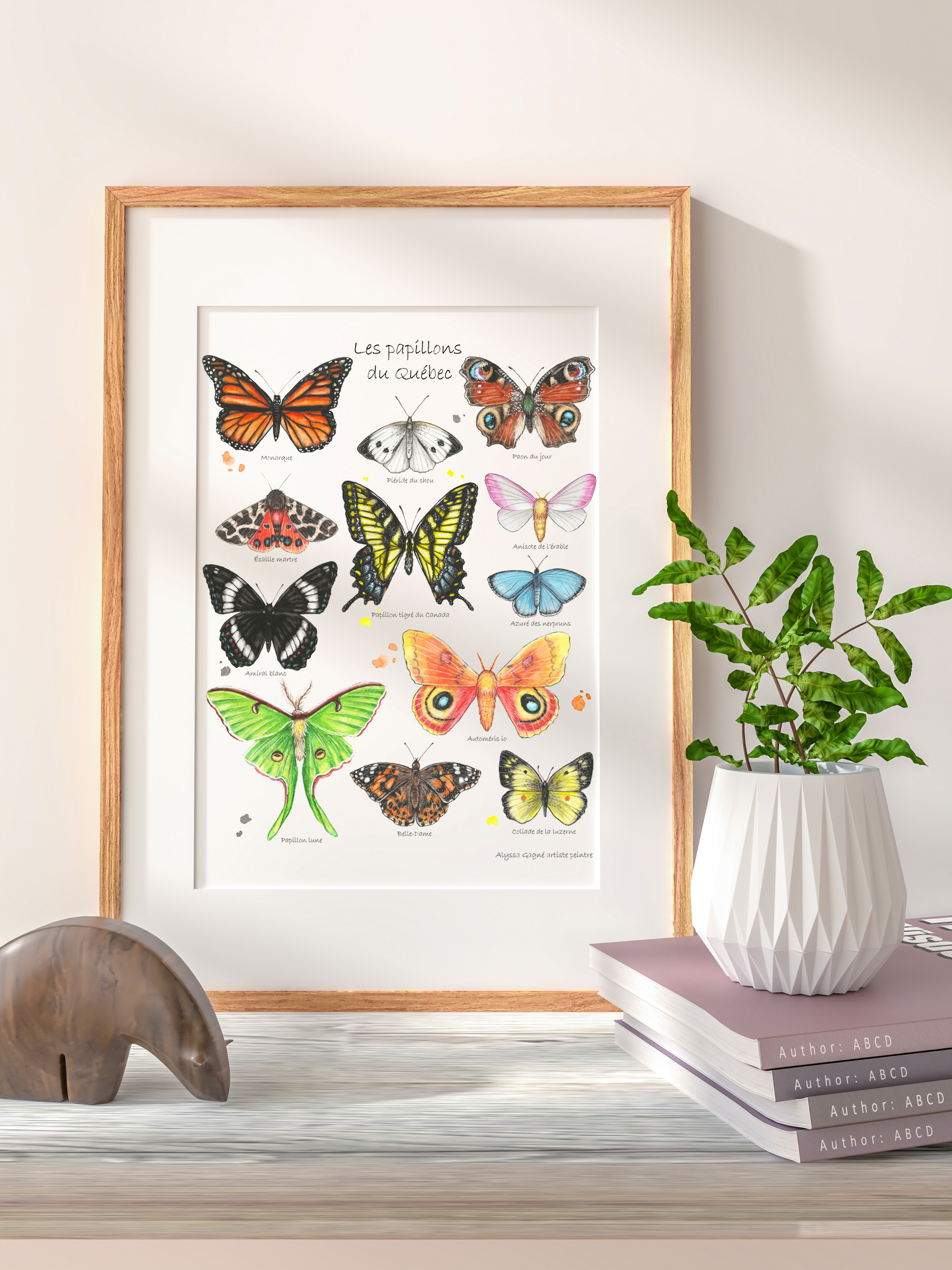 Affiche Papillons
