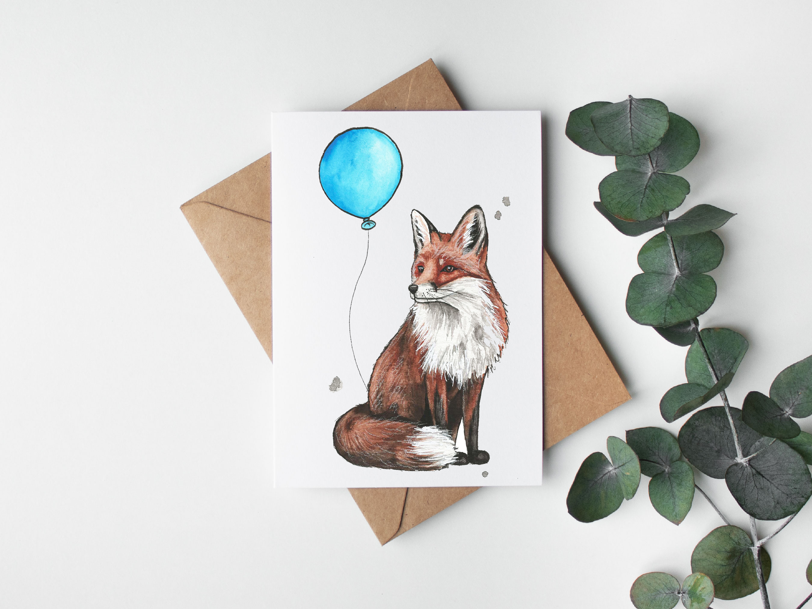 Carte Renard roux