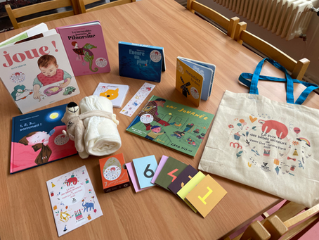 La sélection du Prix des Bébés Lecteurs à l'Heure du conte