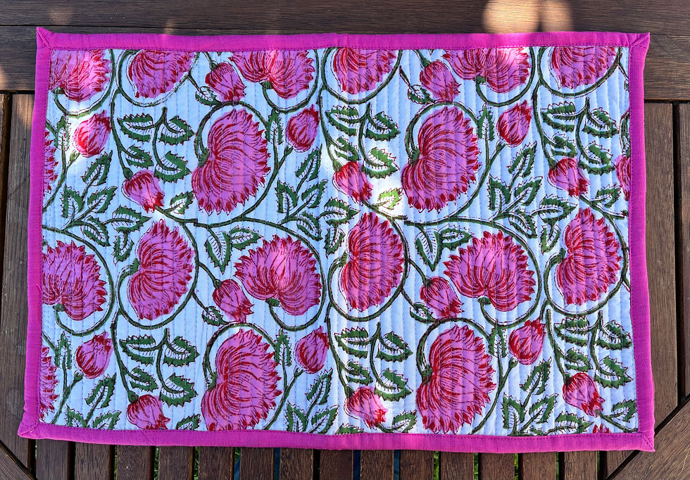 Miniature : Sets de table matelassés