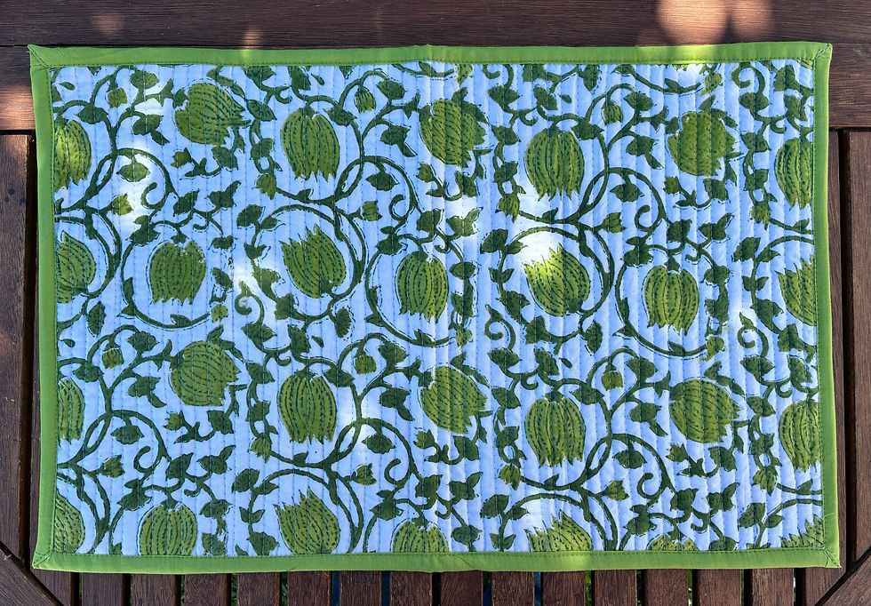 Miniature : Sets de table matelassés