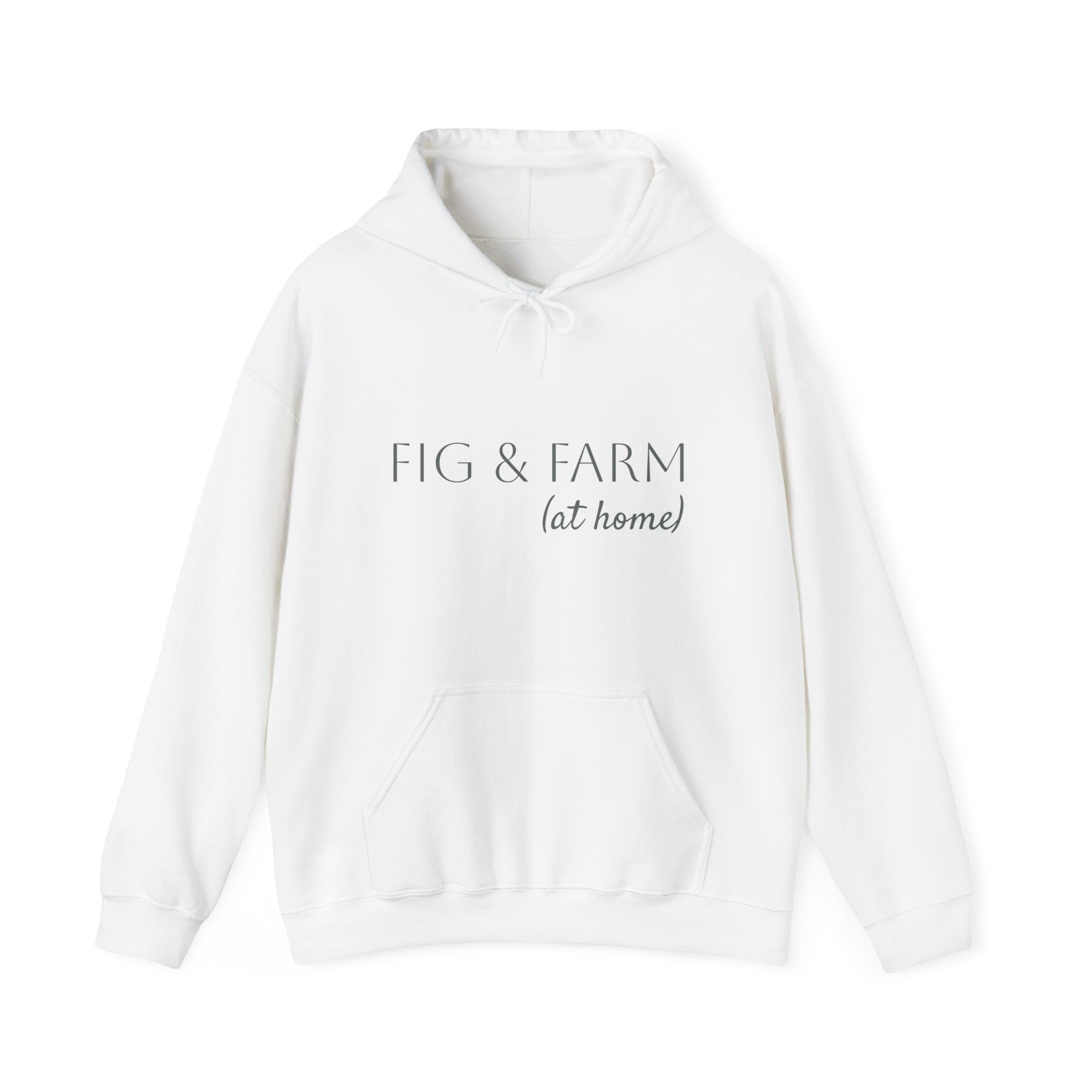Fig & Farm Unisex Heavy Blend Hoodie - Cozy Home Sweatshirt,  Comfortable Hoodie