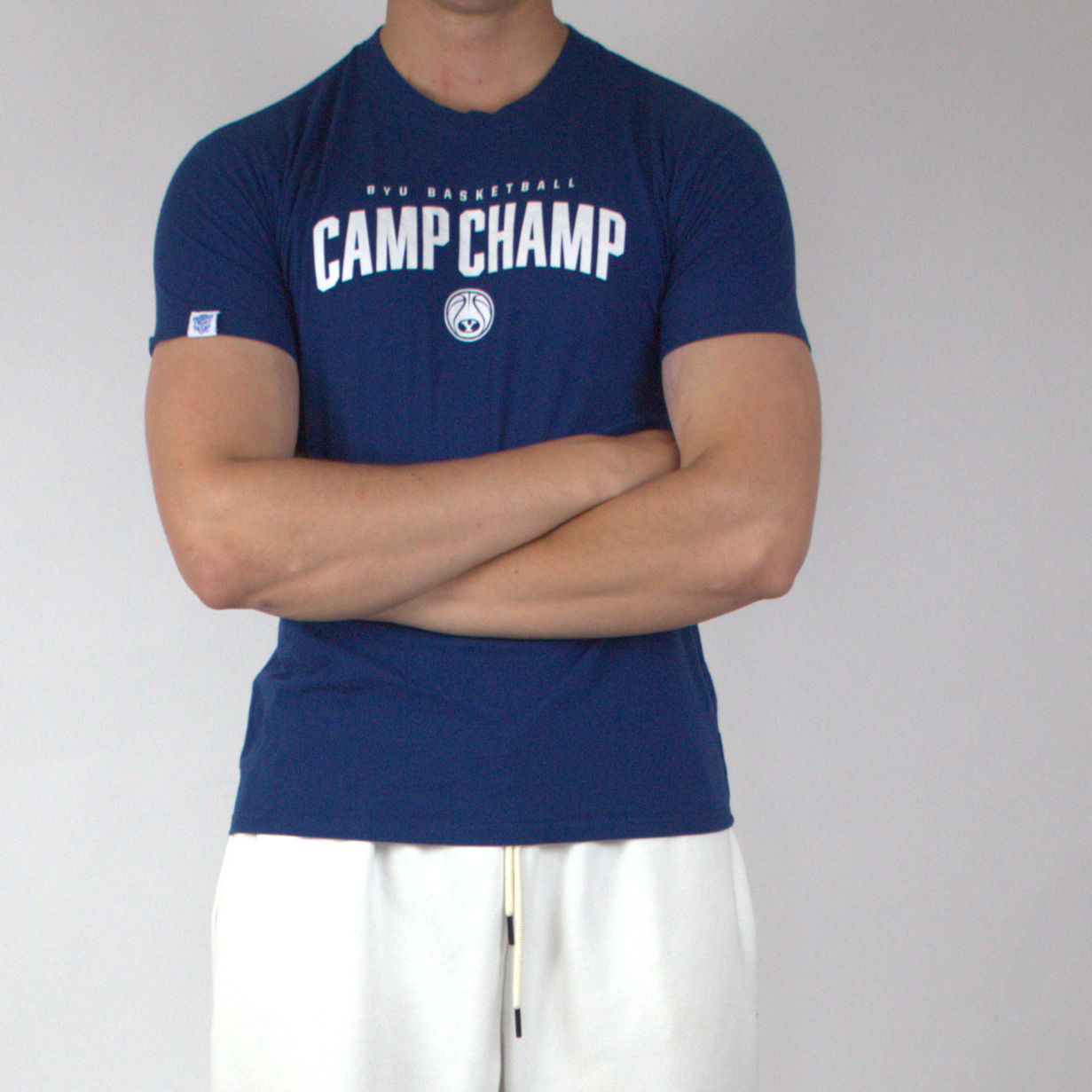 L BYU Basketball T-Shirt