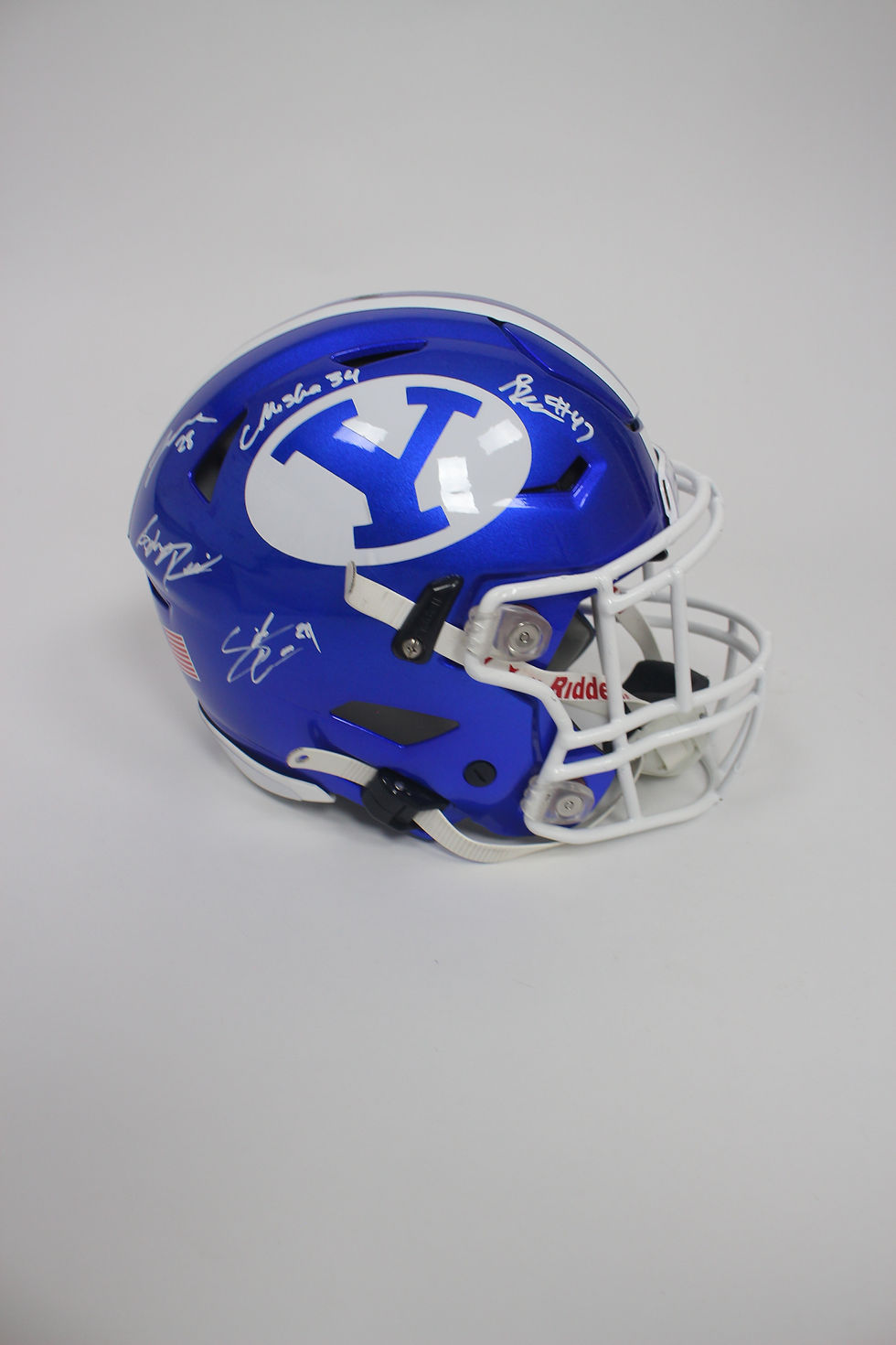 Thumbnail: BYU 2026/27 Autographed Lightning Football Helmet