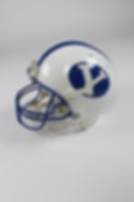 Thumbnail: Jim McMahon Signed BYU 1996 Game Used Football Helmet