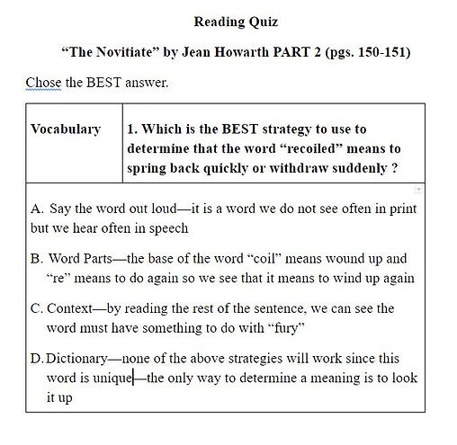 Recoiled MC question improved The Noviti