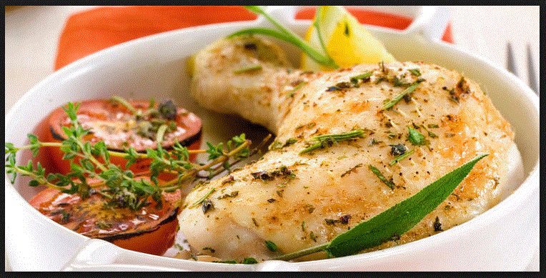 Cuisse de Poulet Grillé à la Provençale