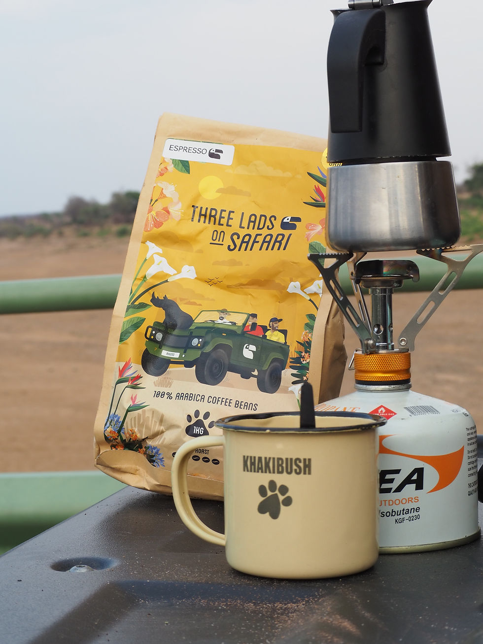 Three Lads & a Toucan Bush Coffee Ritual (with Amarula)
