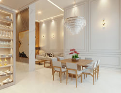 Sala de TV e Sala de Jantar