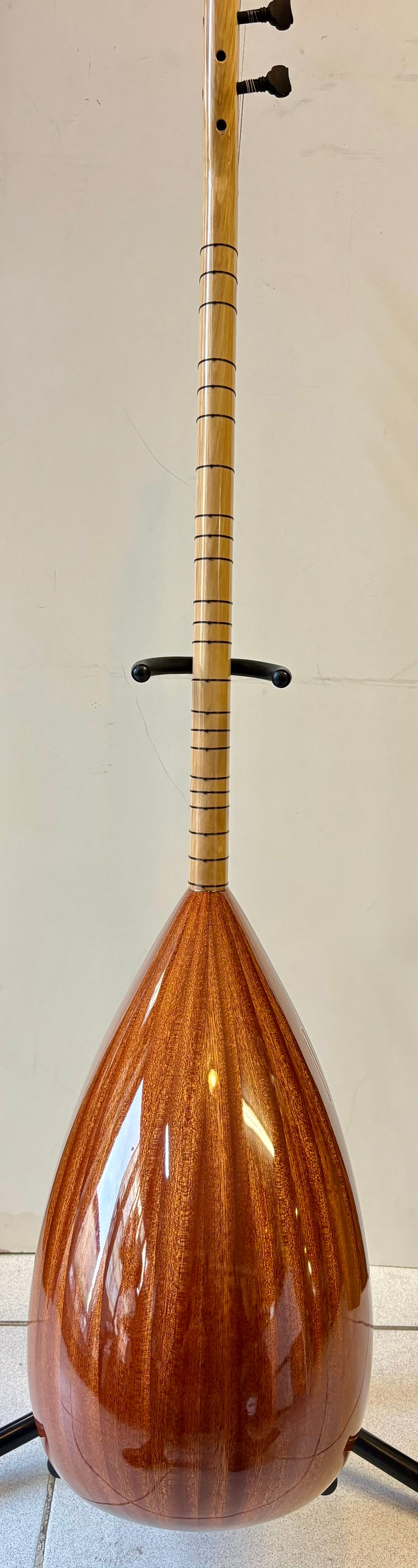 Küçük resim: Profesyonel Uzun Sap Maun Bağlama