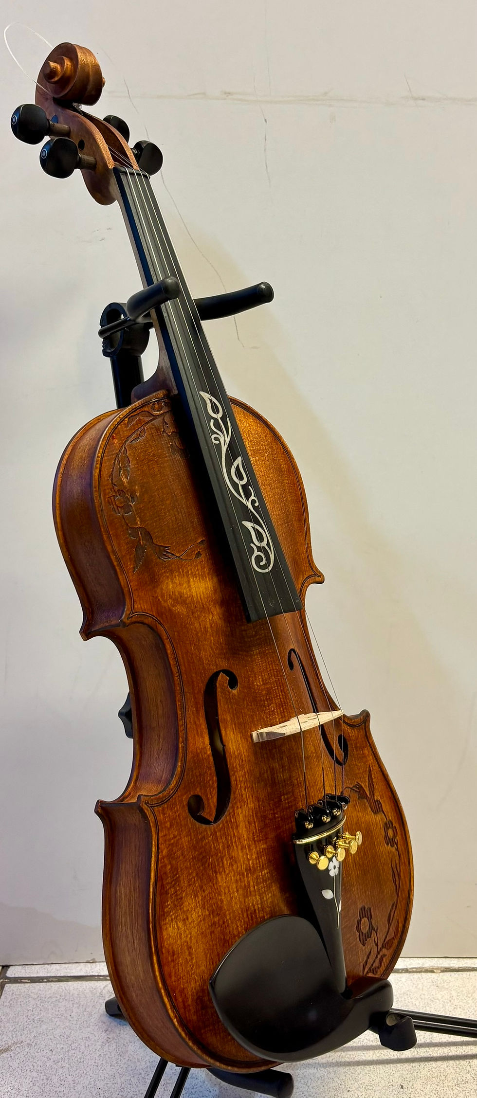 Küçük resim: ARTEMİS Ustasından Toptan Fiyatına El Yapımı 4/4 Keman ( model-5)