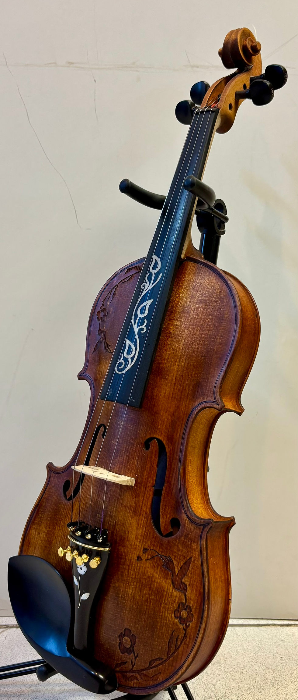 Küçük resim: ARTEMİS Ustasından Toptan Fiyatına El Yapımı 4/4 Keman ( model-5)