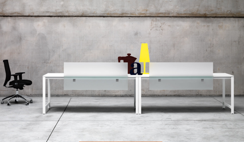 Mobiliario bench blanco