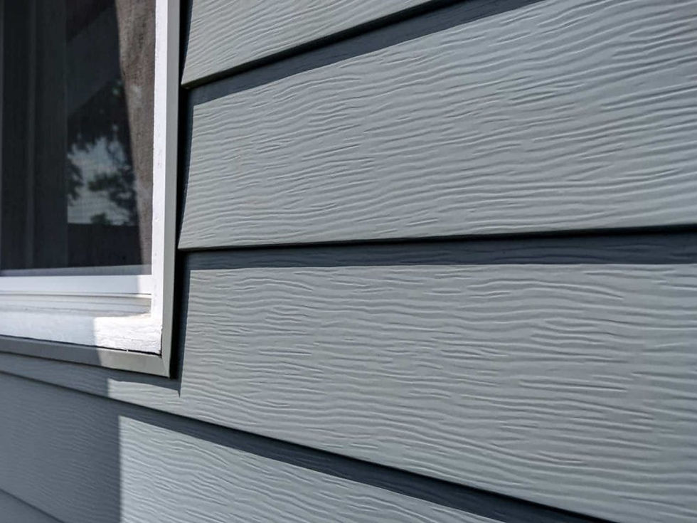 Aluminum siding installation by New Vista Exteriors on a residential home in Central Iowa