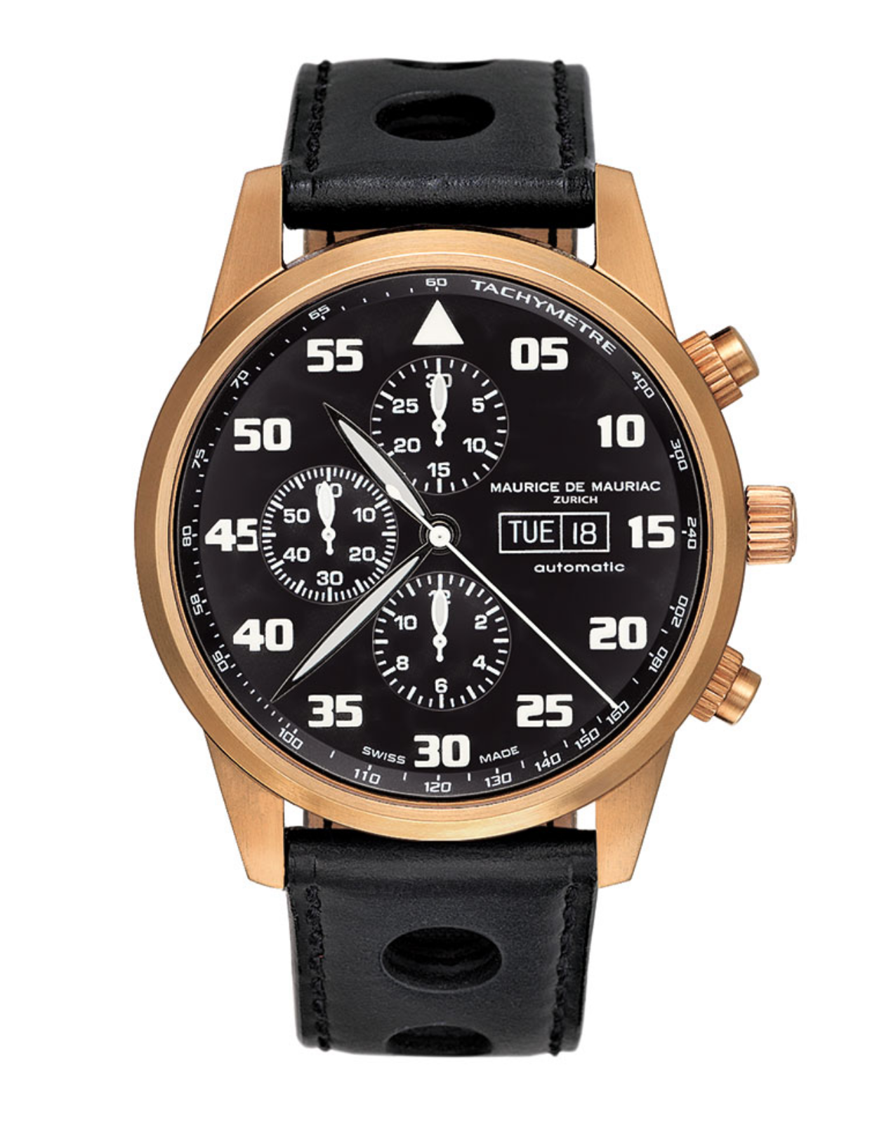 Maurice de Mauriac Chrono Modern Gold