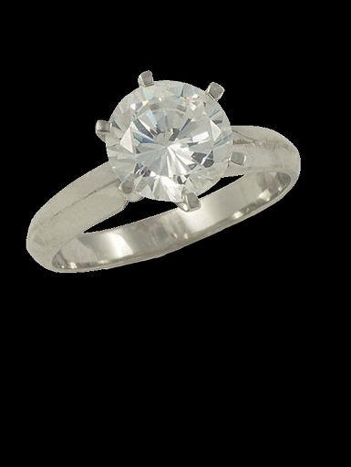 Ring, handgefertigt, 750/ Weissgold, 1 x 2,0 ct. R/IF GIA Zertifikat